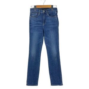 3 X 1 NYC Made Here Women's Blue Stevie High Rise Straight Leg Jeans US 25